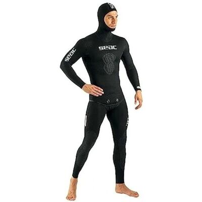 Combinaison en néoprène Seac Shark 5 mm pour pêche sous-marine - Noir - Publicité Combinaison en néoprène Seac Shark 5 mm pour pêche sous-marine - Noir - Publicité