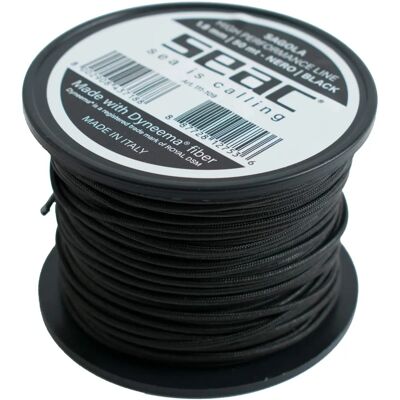 Seac Dyneema Rope 50M Black - Rope Seac Dyneema Rope 50M Black - Rope