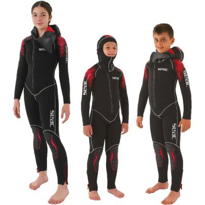 Combinaison en néoprène Lungo First de Seacsub - Équipement de plongée pour jeunes Combinaison en néoprène Lungo First de Seacsub - Équipement de plongée pour jeunes