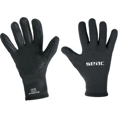 Gants de plongée Seac Prime 2 mm Noirs - Gants Gants de plongée Seac Prime 2 mm Noirs - Gants