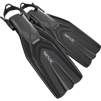 Pinne Seacsub Style nere - Ricreativo e Professionale Pinne Seacsub Style nere - Ricreativo e Professionale