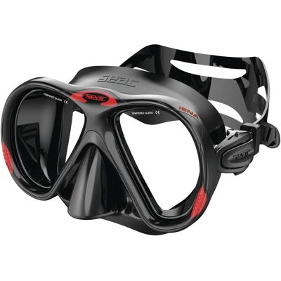 Masque de Plongée Seac Iena - Lentilles en Verre Trempé Masque de Plongée Seac Iena - Lentilles en Verre Trempé