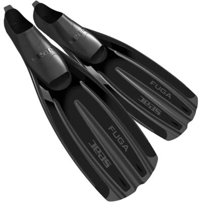 Seac Fuga Diving Fins - Lightweight, Double Rib, Open Toe - Diving & Snorkeling Seac Fuga Diving Fins - Lightweight, Double Rib, Open Toe - Diving & Snorkeling