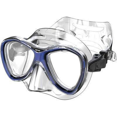 Seac Brand Capri SLT Impact-Resistant Snorkel Mask - Impact-Resistant Polycarbonate Lenses Seac Brand Capri SLT Impact-Resistant Snorkel Mask - Impact-Resistant Polycarbonate Lenses