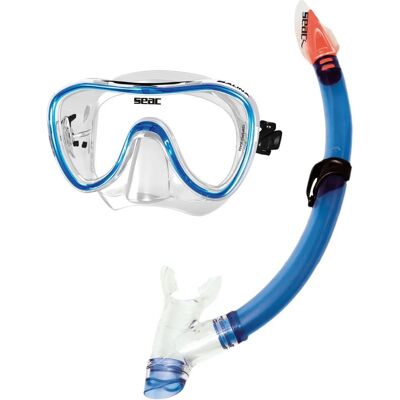 Set de snorkel Seacsub Salina Azul - Equipo de snorkel Set de snorkel Seacsub Salina Azul - Equipo de snorkel