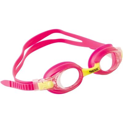 Lunettes de Natation Seac Bubble - Rose/Jaune - Protection UV - Lunettes de Natation Lunettes de Natation Seac Bubble - Rose/Jaune - Protection UV - Lunettes de Natation