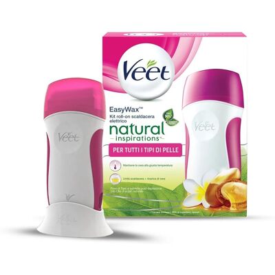 Veet - Kit depilazione elettrico con Tiarè e Olio di Argan Veet - Kit depilazione elettrico con Tiarè e Olio di Argan