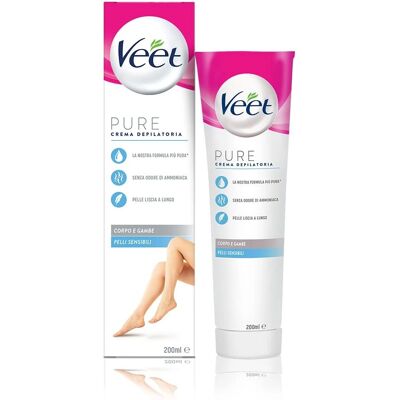 Krem do depilacji Veet dla skóry wrażliwej - Technologia Jedwabiu i Świeżości Krem do depilacji Veet dla skóry wrażliwej - Technologia Jedwabiu i Świeżości