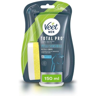 Veet Men Sensitive Krem do depilacji - 150ml Veet Men Sensitive Krem do depilacji - 150ml