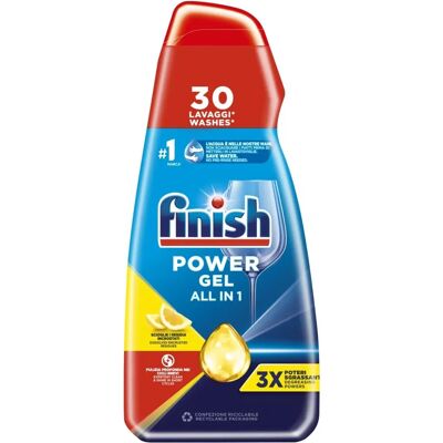 Finish Gel Δύναμη Λεμόνι για Πλυντήριο πιάτων 600ml - Προϊόν για Πλυντήριο πιάτων Finish Gel Δύναμη Λεμόνι για Πλυντήριο πιάτων 600ml - Προϊόν για Πλυντήριο πιάτων