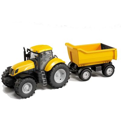 Teraz Eco Kindertrecker mit Kippanhänger - Spielzeugtraktor Teraz Eco Kindertrecker mit Kippanhänger - Spielzeugtraktor
