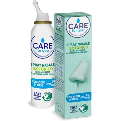 CareforYou Spray Nasale Acqua di Mare - Isotonico, Uso Quotidiano, 125ml CareforYou Spray Nasale Acqua di Mare - Isotonico, Uso Quotidiano, 125ml