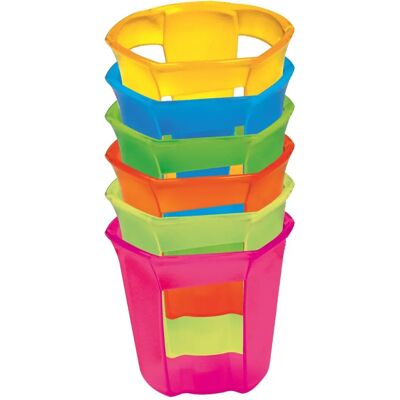 NBRAND Modello Oasi - Supporto impilabile per bicchieri - Set di 6 NBRAND Modello Oasi - Supporto impilabile per bicchieri - Set di 6