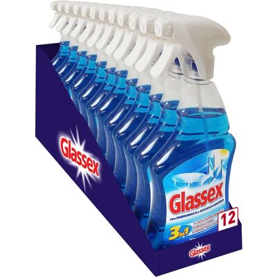 Glassex Amoniaca e Alcol Detergente Multiuso - Vetro e Superfici 500ml Glassex Amoniaca e Alcol Detergente Multiuso - Vetro e Superfici 500ml
