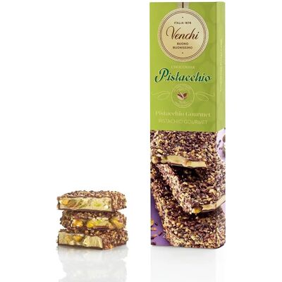 VENCHI Chocoviar Pistazien Soft Bar - Schokoladenriegel VENCHI Chocoviar Pistazien Soft Bar - Schokoladenriegel