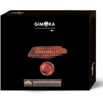 Gimoka - Espresso Caramelo - 100% Arabica - Cápsula de café Gimoka - Espresso Caramelo - 100% Arabica - Cápsula de café
