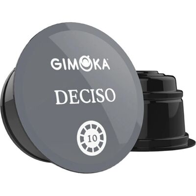 Gimoka Deciso - 10 capsules torréfiées pour Caffitaly - Publicité Gimoka Deciso - 10 capsules torréfiées pour Caffitaly - Publicité