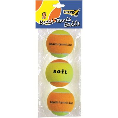 Sport-One 704100011 Gioco di abilità - Set di 3 palline da beach tennis Sport-One 704100011 Gioco di abilità - Set di 3 palline da beach tennis