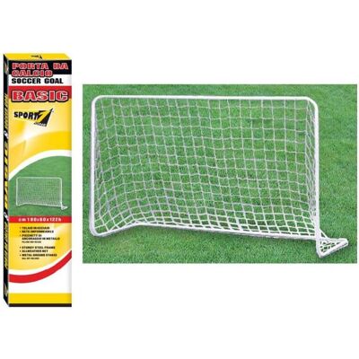 Mandelli 702800011 But de football en métal - Enfants, 180x60x122cm - Publicité Mandelli 702800011 But de football en métal - Enfants, 180x60x122cm - Publicité