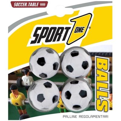 Mandelli 706200011 giocattolo attivo/abilità - 4 palline per calcio balilla Mandelli 706200011 giocattolo attivo/abilità - 4 palline per calcio balilla