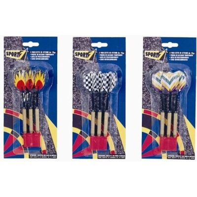 Mandelli 704700036 gioco attivo/abilità - 3 Dardi in ottone deluxe Mandelli 704700036 gioco attivo/abilità - 3 Dardi in ottone deluxe
