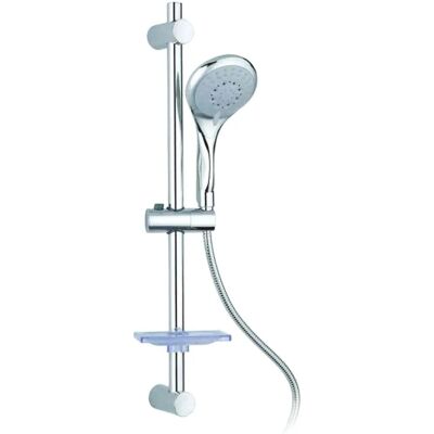 Set Doccia Metaform Comet - 5 Getti, Asta Regolabile, EcoStop Set Doccia Metaform Comet - 5 Getti, Asta Regolabile, EcoStop