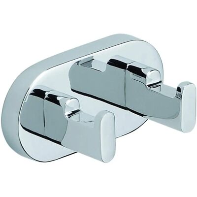 Metaform Louise Gancho Doble de Pared - Accesorio de Baño Metaform Louise Gancho Doble de Pared - Accesorio de Baño