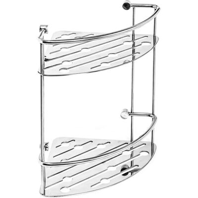 Idralite Thin Line Duschregal 2 Regale Edelstahl Idralite Thin Line Duschregal 2 Regale Edelstahl