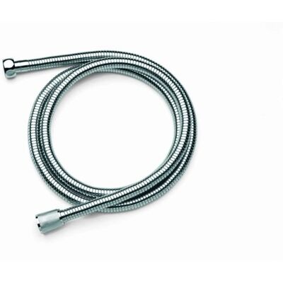 Flexible de douche extensible en acier inoxydable METAFORM - Double raccord - 150-200 cm - Publicité Flexible de douche extensible en acier inoxydable METAFORM - Double raccord - 150-200 cm - Publicité