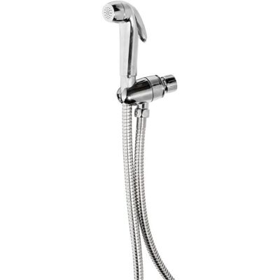 Metaform - Kit de douchette bidet chromée avec flexible - Accessoires de salle de bain - Publicité Metaform - Kit de douchette bidet chromée avec flexible - Accessoires de salle de bain - Publicité