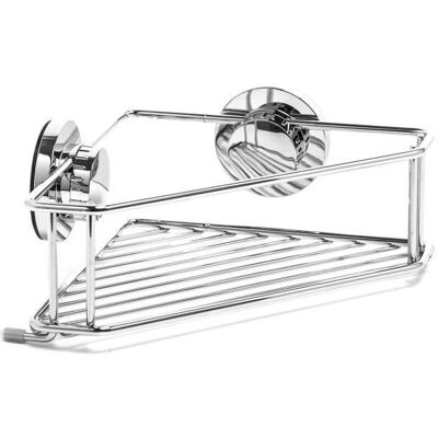 METAFORM Étagère d'angle pour douche à ventouse - Salle de bain - Publicité METAFORM Étagère d'angle pour douche à ventouse - Salle de bain - Publicité