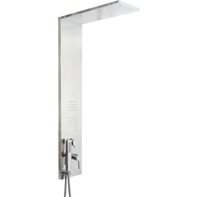 Panneau de Douche Multifonction en Acier Inoxydable METAFORM - Cascade Massage - Tête de Douche - 4 Fonctions - Publicité Panneau de Douche Multifonction en Acier Inoxydable METAFORM - Cascade Massage - Tête de Douche - 4 Fonctions - Publicité