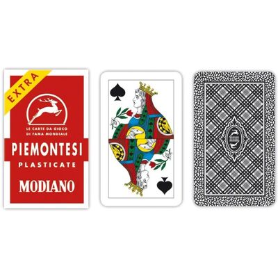 MODIANO Piemontesi 4 - Cartes à Jouer - Publicité MODIANO Piemontesi 4 - Cartes à Jouer - Publicité