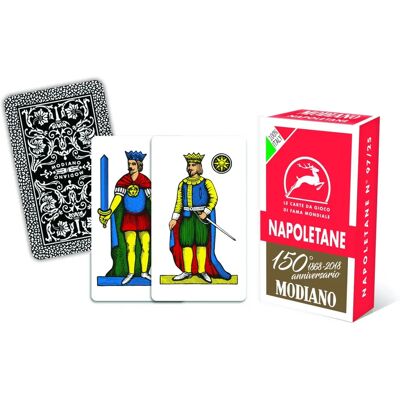 Modiano Napoletane 150 Jaar Speelkaarten - Rood Modiano Napoletane 150 Jaar Speelkaarten - Rood