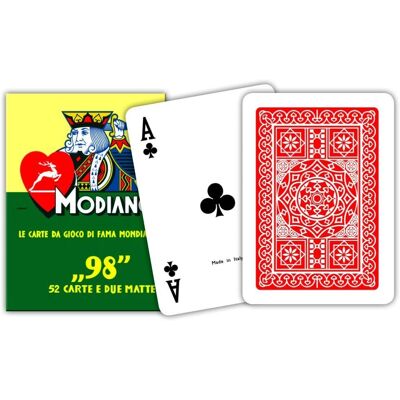 Modiano 300252 Poker 98 - Speelkaarten Modiano 300252 Poker 98 - Speelkaarten