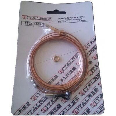 UNIVERSALE - Termocoppia forno - 1.5m - forno - Thermocouple UNIVERSALE - Termocoppia forno - 1.5m - forno - Thermocouple