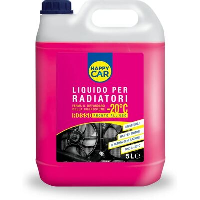 Antigelo Rosso Tecnomat G12 -22°C - 5L Per Motori Moderni Antigelo Rosso Tecnomat G12 -22°C - 5L Per Motori Moderni