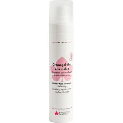 Biofficina Toscana Crema Gel Viso alla Malva - Cura del Viso Biofficina Toscana Crema Gel Viso alla Malva - Cura del Viso