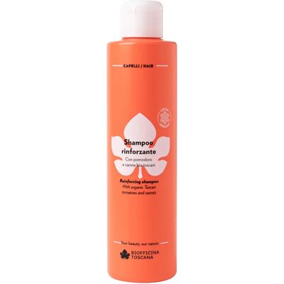 Biofficina Toscana - Shampoo Rinforzante con Pomodoro e Carota - Cura dei Capelli Biofficina Toscana - Shampoo Rinforzante con Pomodoro e Carota - Cura dei Capelli