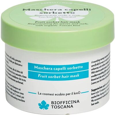 Biofficina Toscana - Modello Maschera Capelli Sorbetto - Nutriente Ricci e Mossi Biofficina Toscana - Modello Maschera Capelli Sorbetto - Nutriente Ricci e Mossi