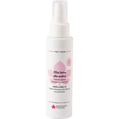 Detergente Viso alla Malva - Biofficina Toscana - Delicato e Biologico Detergente Viso alla Malva - Biofficina Toscana - Delicato e Biologico