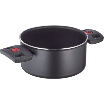 Ballarini Click & Cook Kochtopf 16cm, Antihaft, Klappbare Griffe Ballarini Click & Cook Kochtopf 16cm, Antihaft, Klappbare Griffe