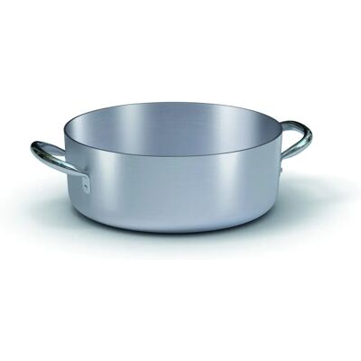Ballarini Professionele Aluminium Sauspan - 24cm - Rvs Handgreep Ballarini Professionele Aluminium Sauspan - 24cm - Rvs Handgreep