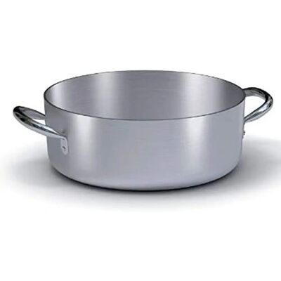 Ballarini 7016 Casserole en Aluminium - 40cm Gris - Toutes Sources de Chaleur Sauf Induction Ballarini 7016 Casserole en Aluminium - 40cm Gris - Toutes Sources de Chaleur Sauf Induction