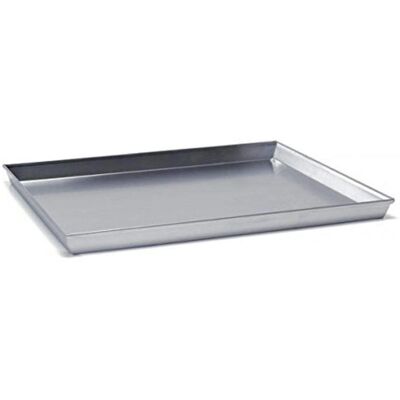 Plaque de cuisson rectangulaire professionnelle Ballarini 50x35cm - Aluminium Plaque de cuisson rectangulaire professionnelle Ballarini 50x35cm - Aluminium