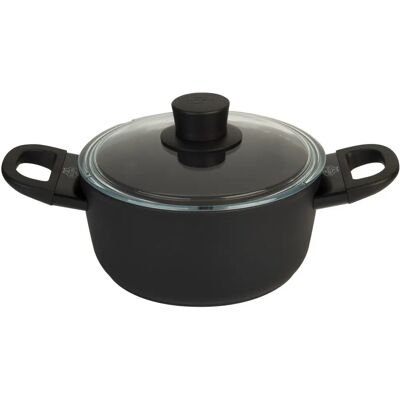 Ballarini 75002-920-0 Garnek - Czarny, 20cm, Indukcja Ballarini 75002-920-0 Garnek - Czarny, 20cm, Indukcja