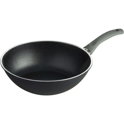 Ballarini 75003-058-0 Poêle Wok - Rond - 28cm - Antiadhésive - Induction - Publicité Ballarini 75003-058-0 Poêle Wok - Rond - 28cm - Antiadhésive - Induction - Publicité