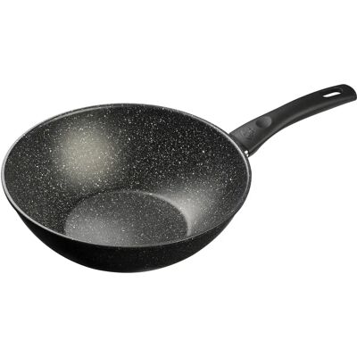 Ballarini Wok - 1022576 - VIPITENO Wok, diameter 28 cm, aluminium, anti-stick coating, black - Wok Ballarini Wok - 1022576 - VIPITENO Wok, diameter 28 cm, aluminium, anti-stick coating, black - Wok