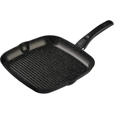Poêle Gril Vipiteno de Ballarini - Antiadhésif Nerolite, Thermotion, Compatible avec Tous les Cuisinières Poêle Gril Vipiteno de Ballarini - Antiadhésif Nerolite, Thermotion, Compatible avec Tous les Cuisinières