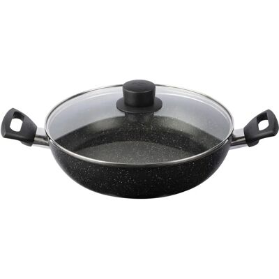 Garnek Vipiteno Ballarini z Pokrywką - 28cm Indukcja Nieprzywierająca Garnek Vipiteno Ballarini z Pokrywką - 28cm Indukcja Nieprzywierająca